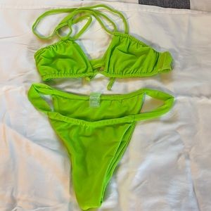 Gonza bikini. Size S. Halter top. Bikini bottom